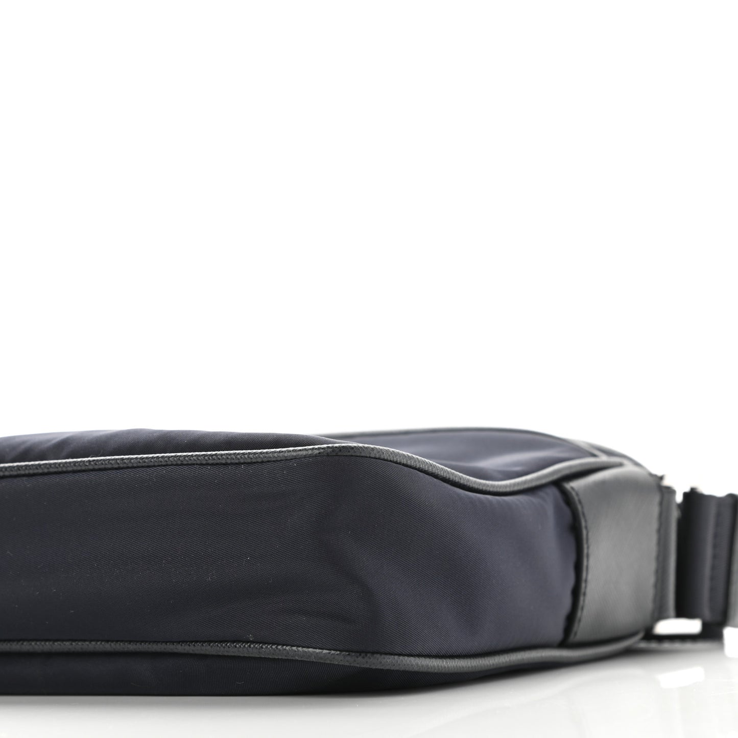 Tessuto Nylon Saffiano Messenger Bag Baltico