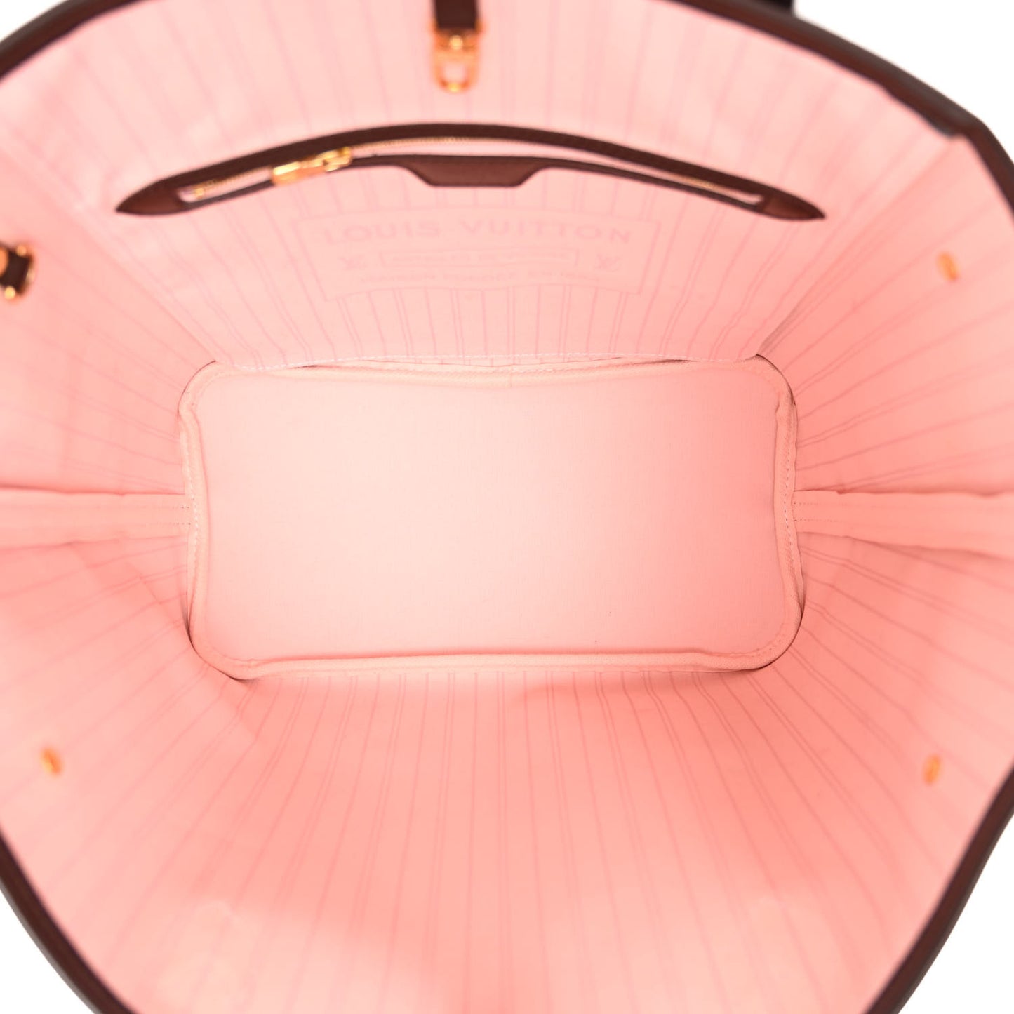 Damier Ebene Neo Neverfull MM Rose Ballerine