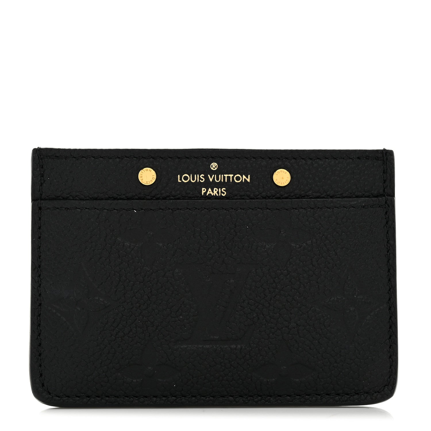 Louis Vuitton Empreinte Card Holder Black 1 of 6