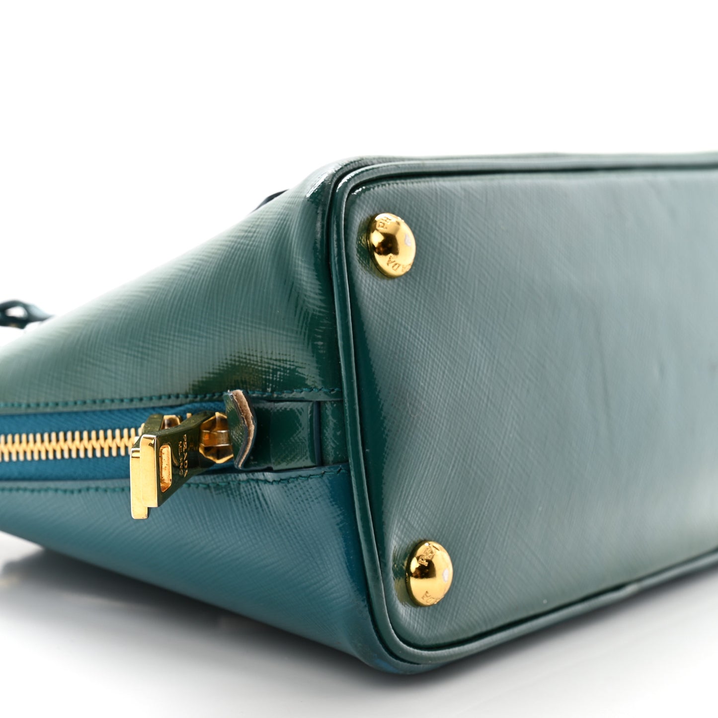 Saffiano Vernice Lux Small Promenade Tote Ottanio