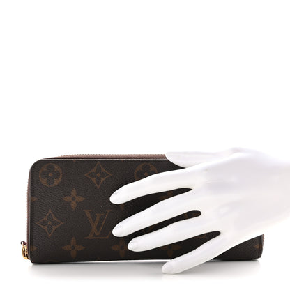 Louis Vuitton Monogram Clemence Wallet Fuchsia 2 of 9