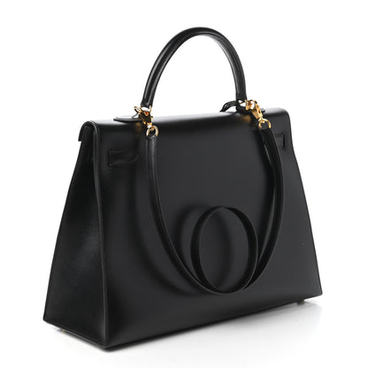Hermes Box Kelly Sellier 35 Black 3 of 10