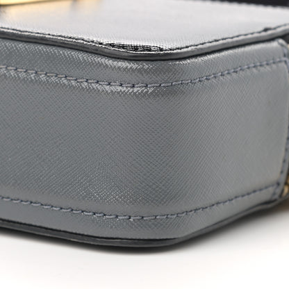 Marc Jacobs Saffiano Snapshot Camera Bag Black Grey 19 of 26