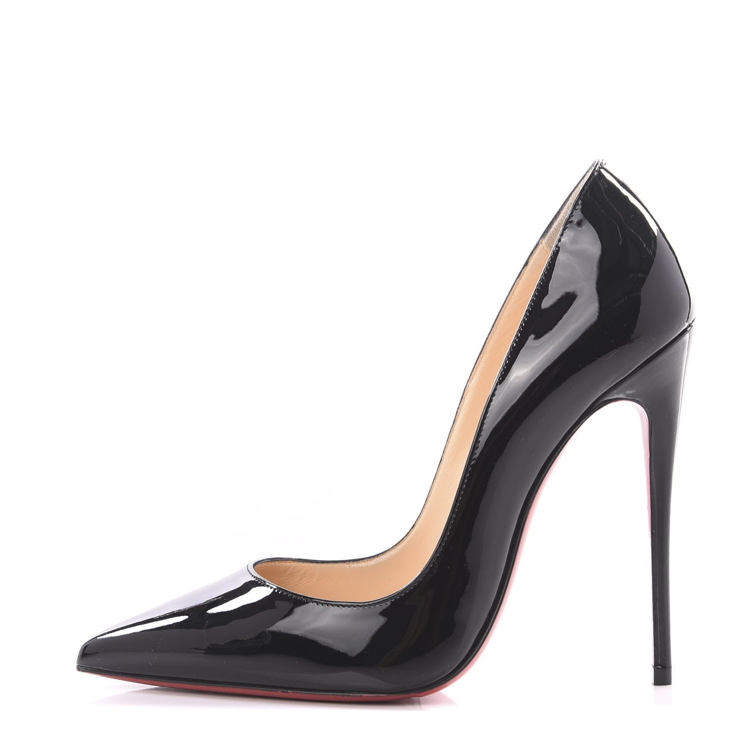 Christian Louboutin Patent So Kate 120 Pumps 37 Black 1 of 8