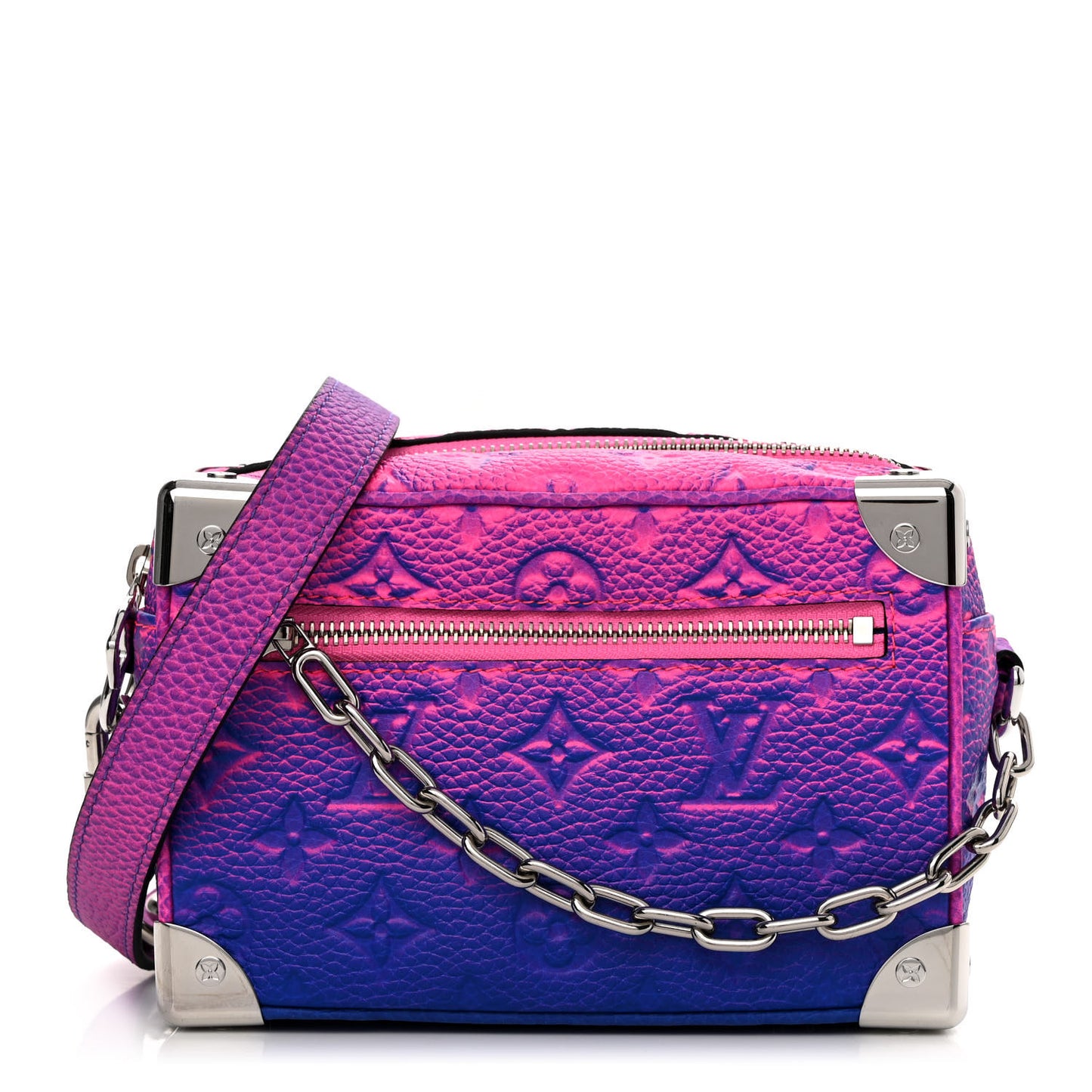 Taurillon Illusion Mini Soft Trunk Bleu Rose