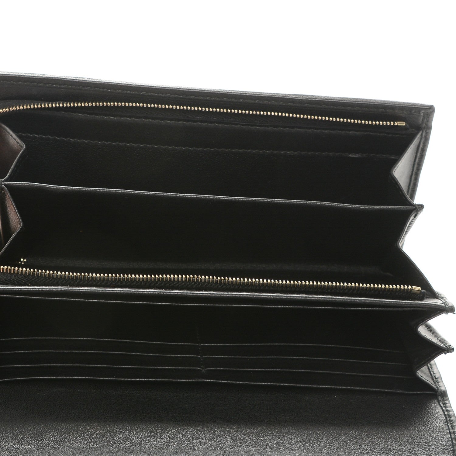 Gucci Guccissima Sukey Continental Wallet Continental Wallet Black 5 of 8