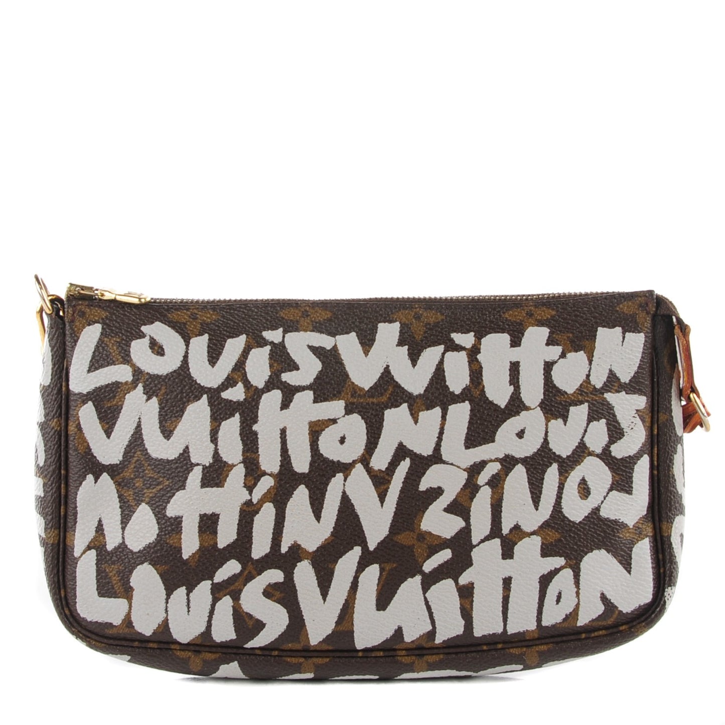 Monogram Graffiti Pochette Accessories Silver