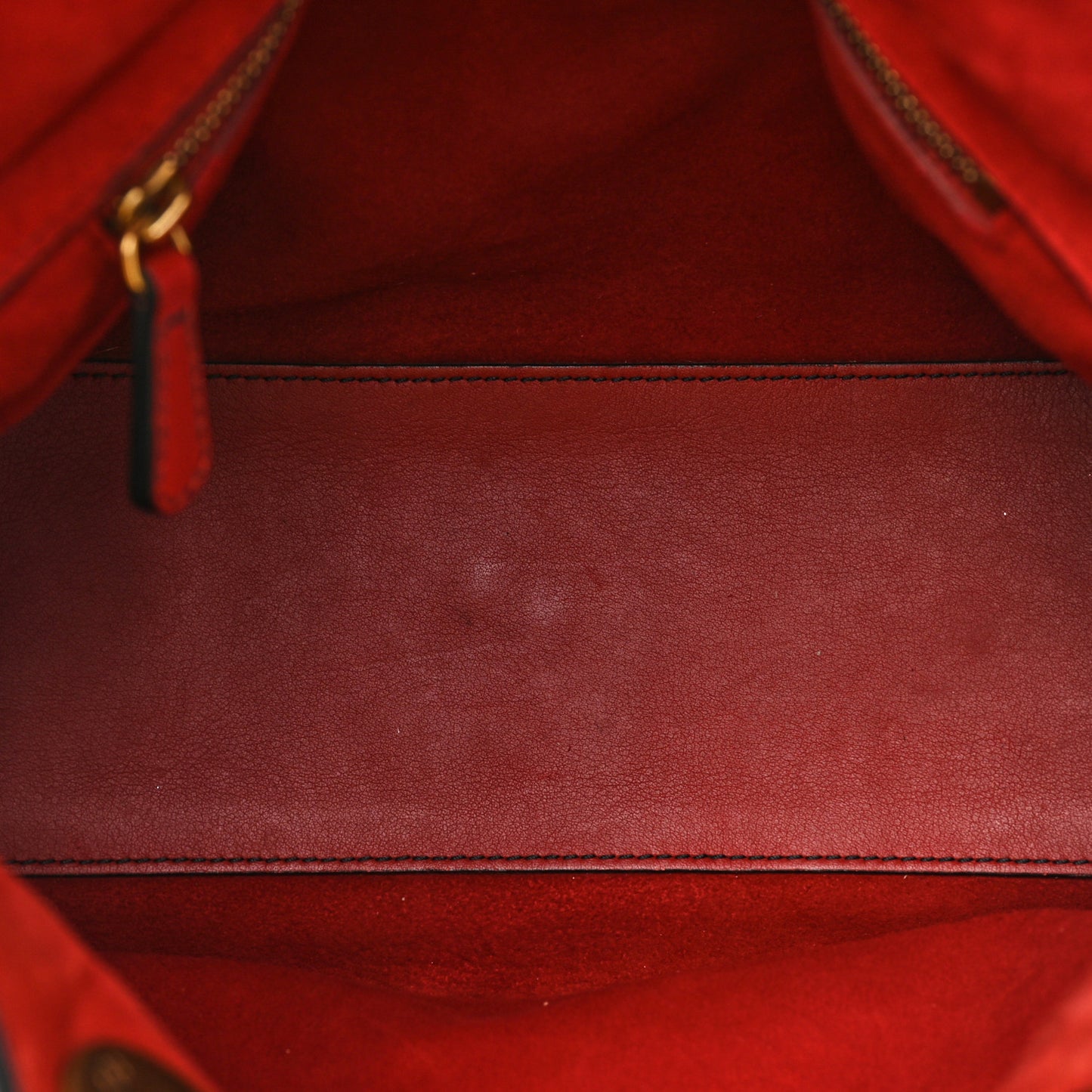 Calfskin Cannage Studded Medium Supple Lady Dior Red
