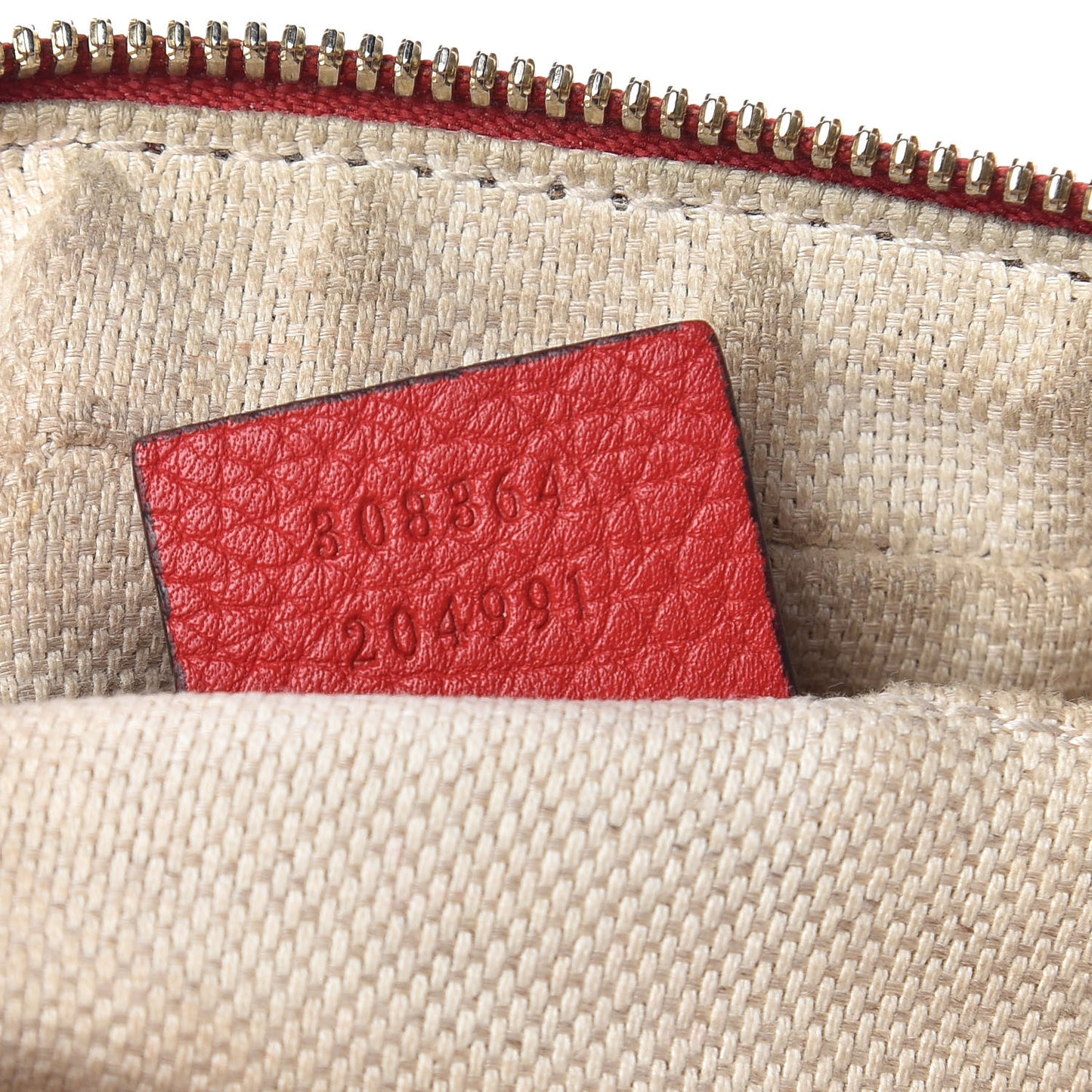 Pebbled Calfskin Small Soho Disco Bag Tabasco Red