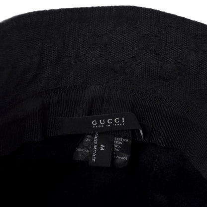 Gucci Monogram Web Bucket Hat M Black 7 of 9