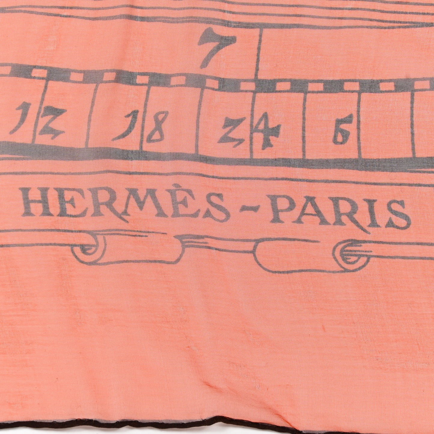 Silk Muslin Astrologie Sunrise Shawl 140 Camel Beige Orange