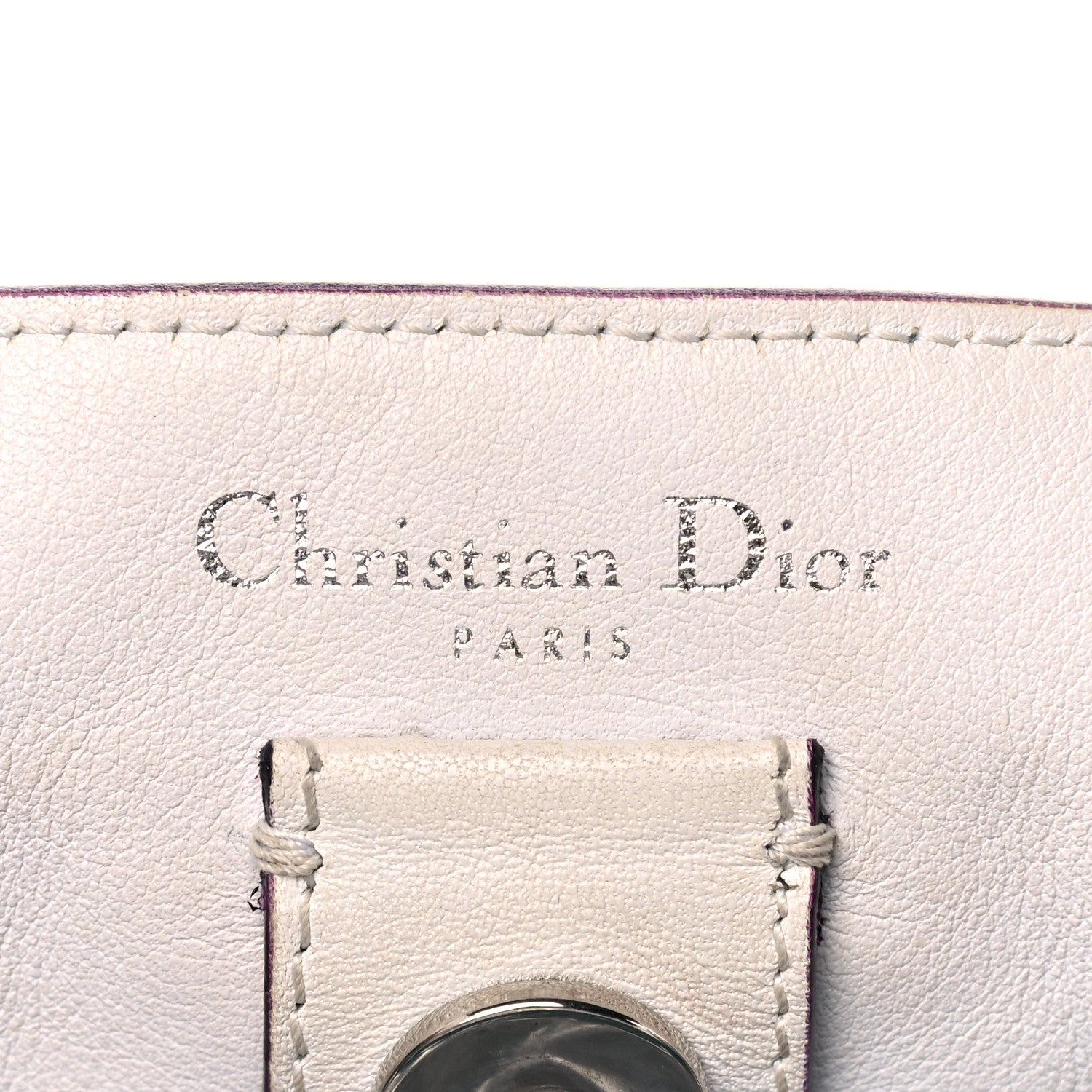 Christian Dior Smooth Calfskin Medium Diorissimo Tote Blue 14 of 25