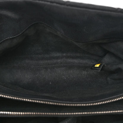 Chanel Caviar Quilted CC Timeless Soft Tote Black 5 of 13