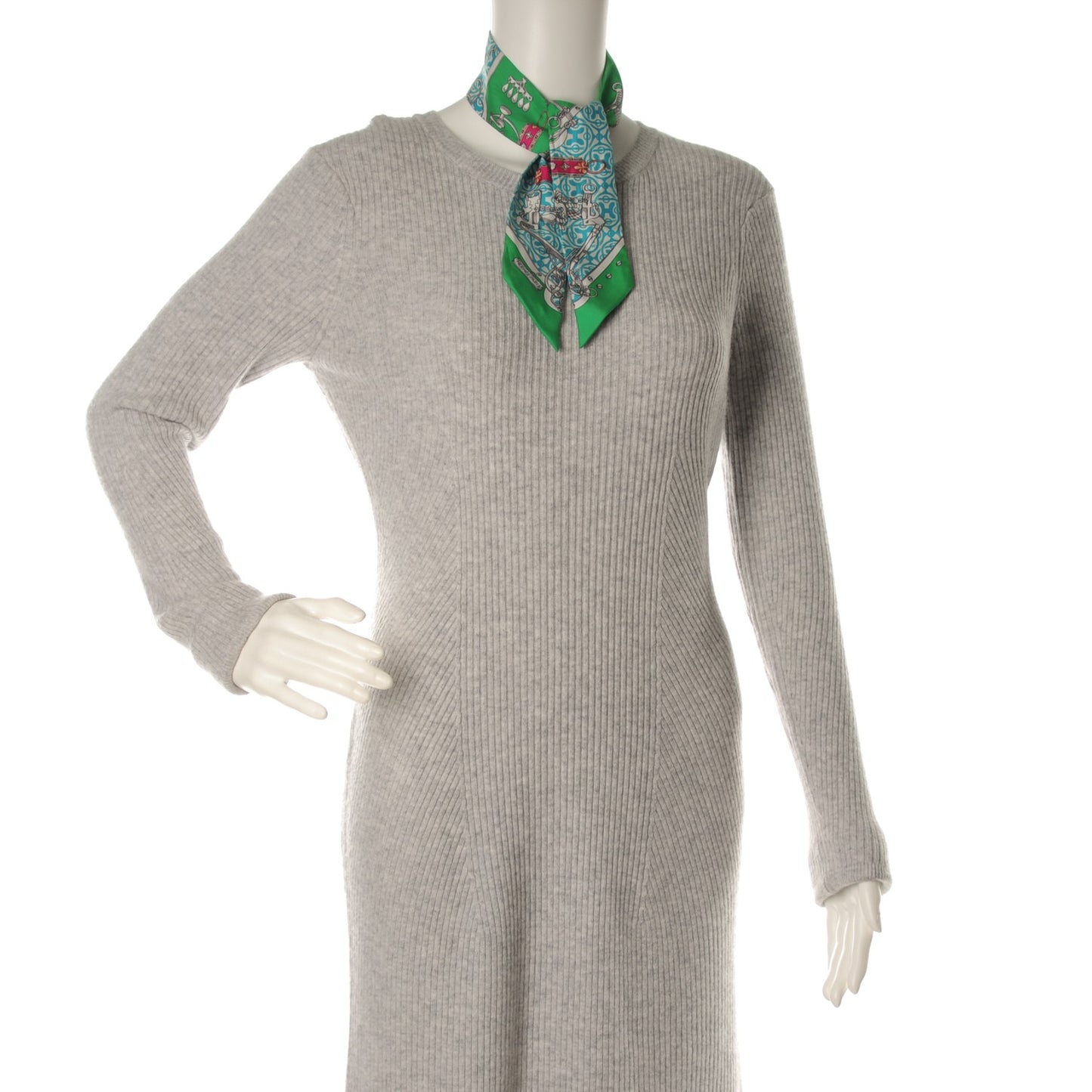 Silk Mors Et Gourmettes Remix Twilly Vert Vif Bleu Fuchsia