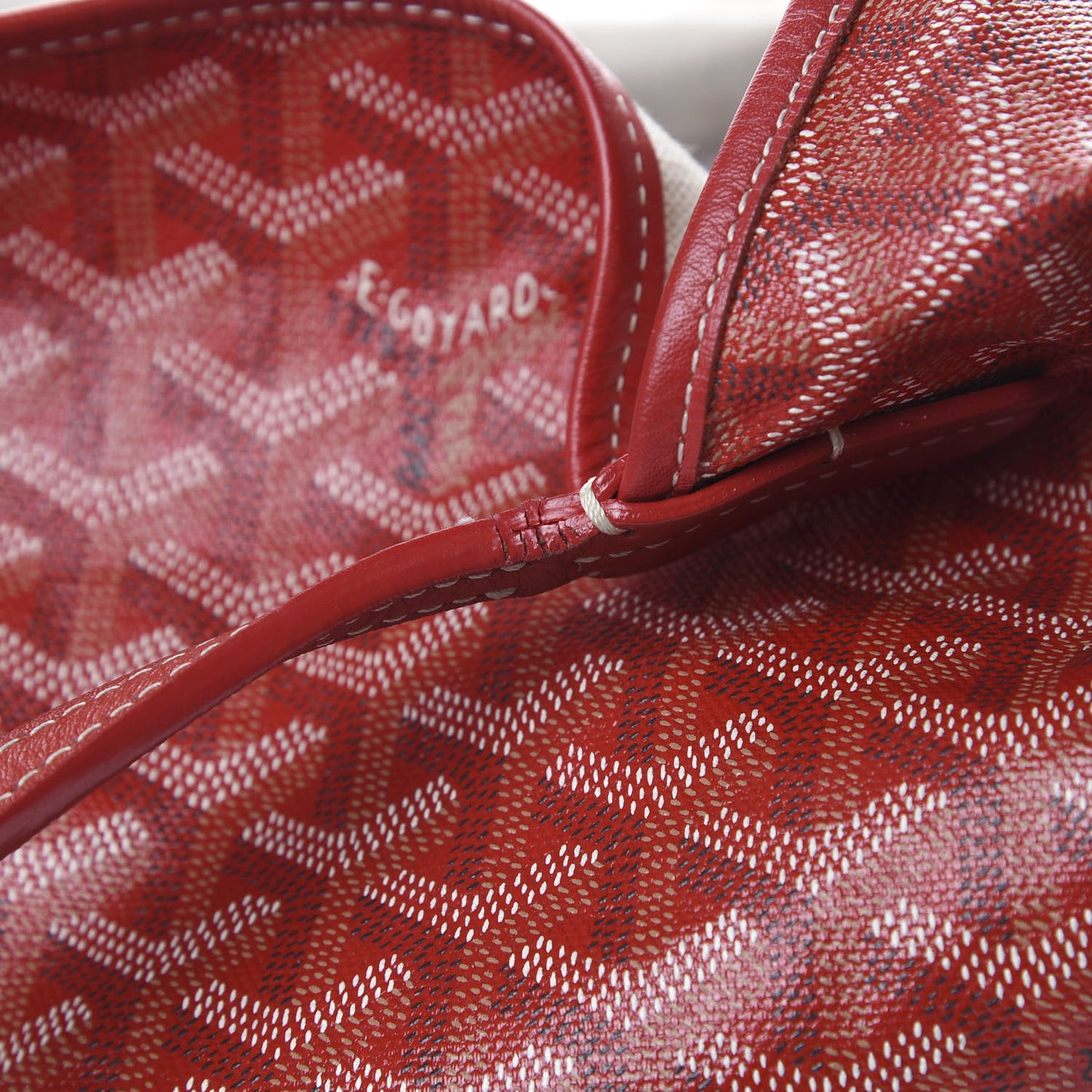 Goyardine Saint Louis GM Red