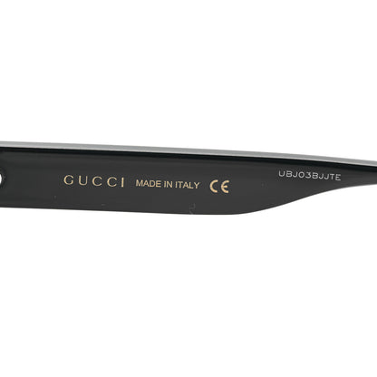 Gucci Round Web Sunglasses GG0279SA Black Green 5 of 8