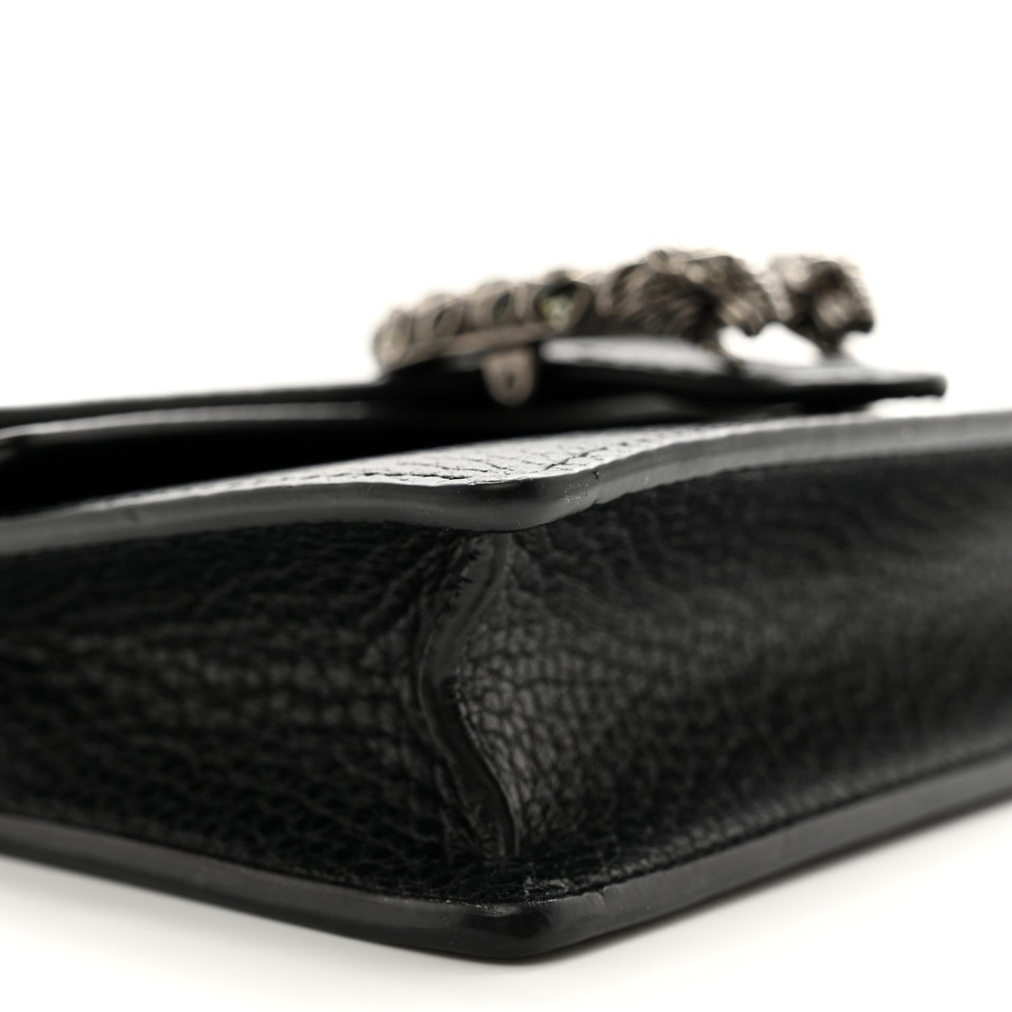 Calfskin Super Mini Dionysus Shoulder Bag Black