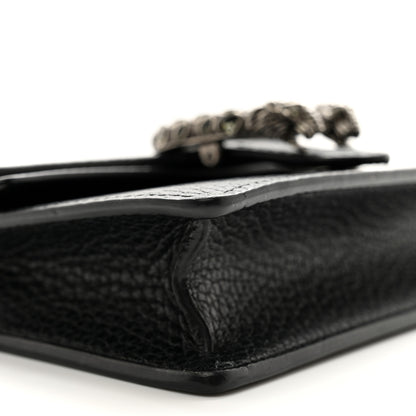 Gucci Calfskin Super Mini Dionysus Shoulder Bag Black 8 of 12