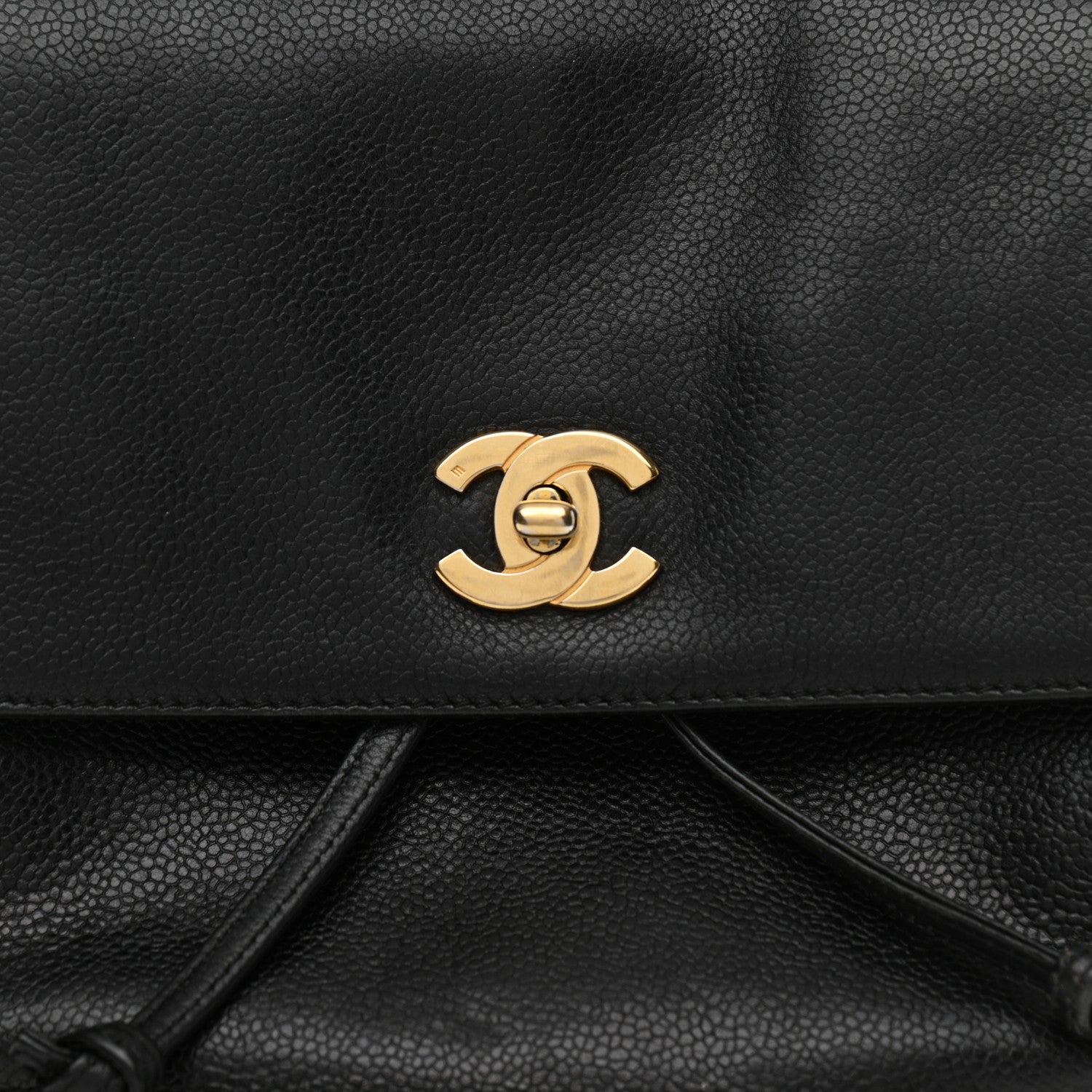 Chanel Caviar CC Backpack Black 6 of 8