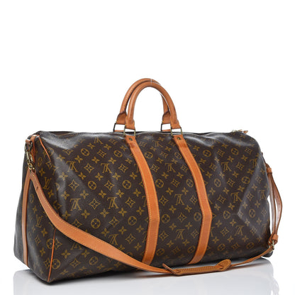 Louis Vuitton Monogram Keepall Bandouliere 55 3 of 13