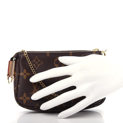 Louis Vuitton Monogram Mini Pochette Accessories 2 of 8