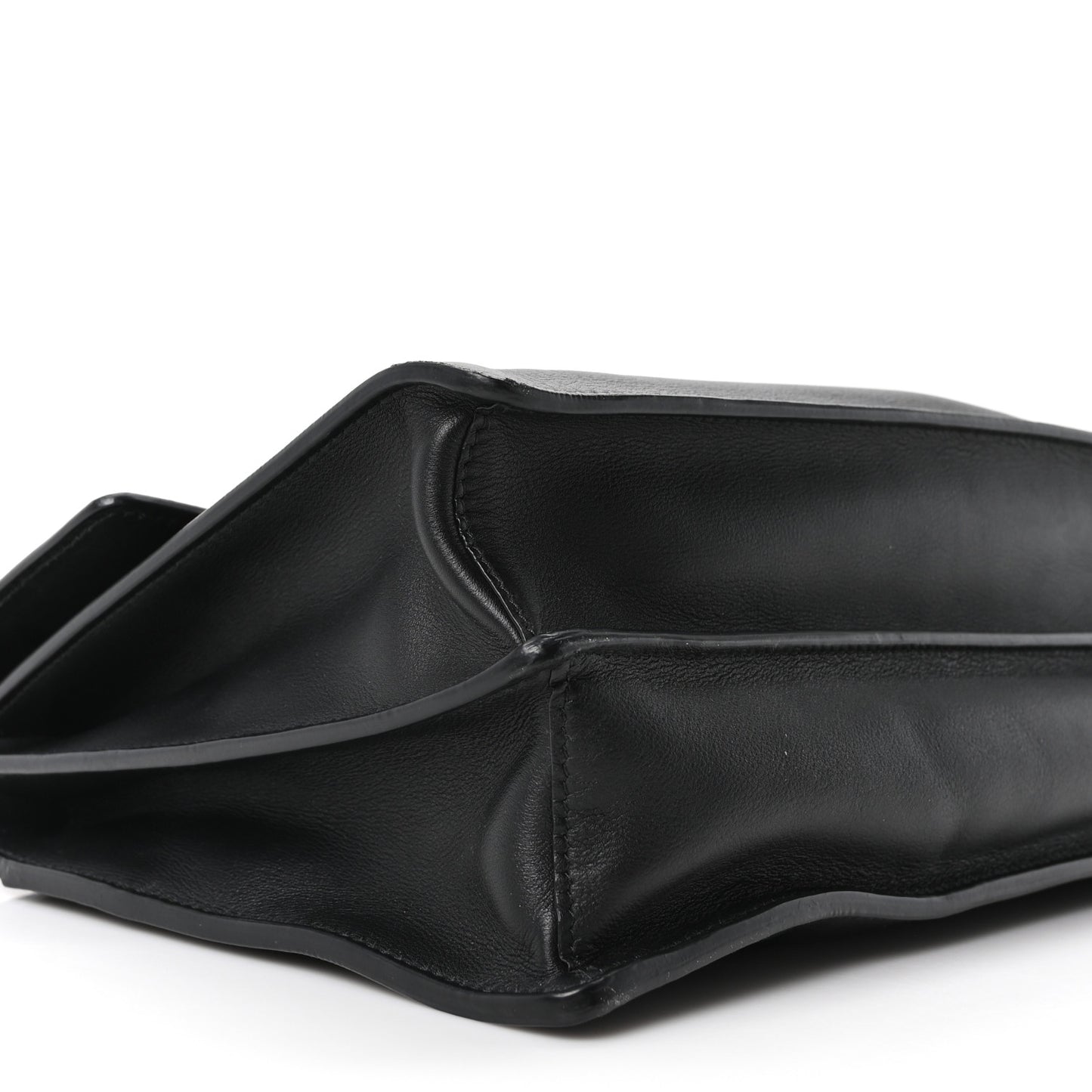 Calfskin Medium Soft Sound Shoulder Bag Black