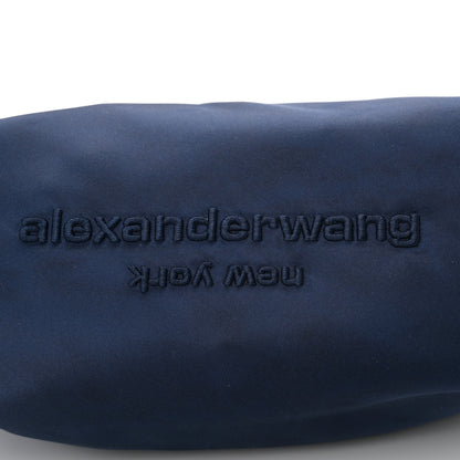 Alexander Wang Satin Mini Scrunchie Bag Night Sky 10 of 10