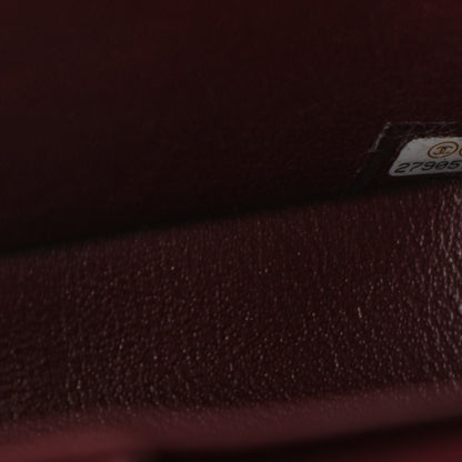 Chanel Lambskin Quilted Medium Double Flap Black 8 of 10