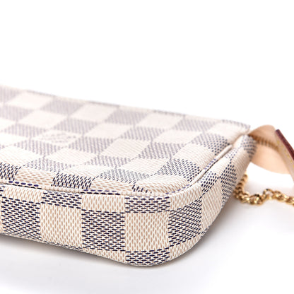 Louis Vuitton Damier Azur Mini Pochette Accessories 9 of 10