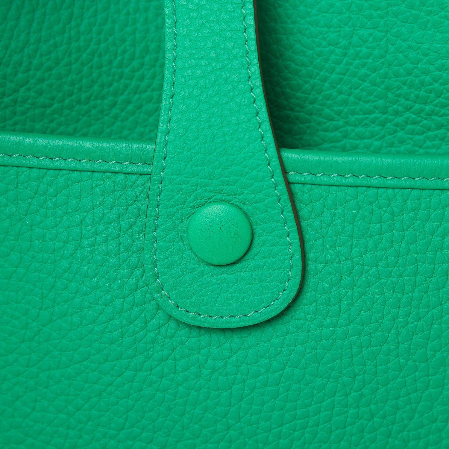 Hermes Taurillon Clemence Evelyne III GM Menthe 11 of 12