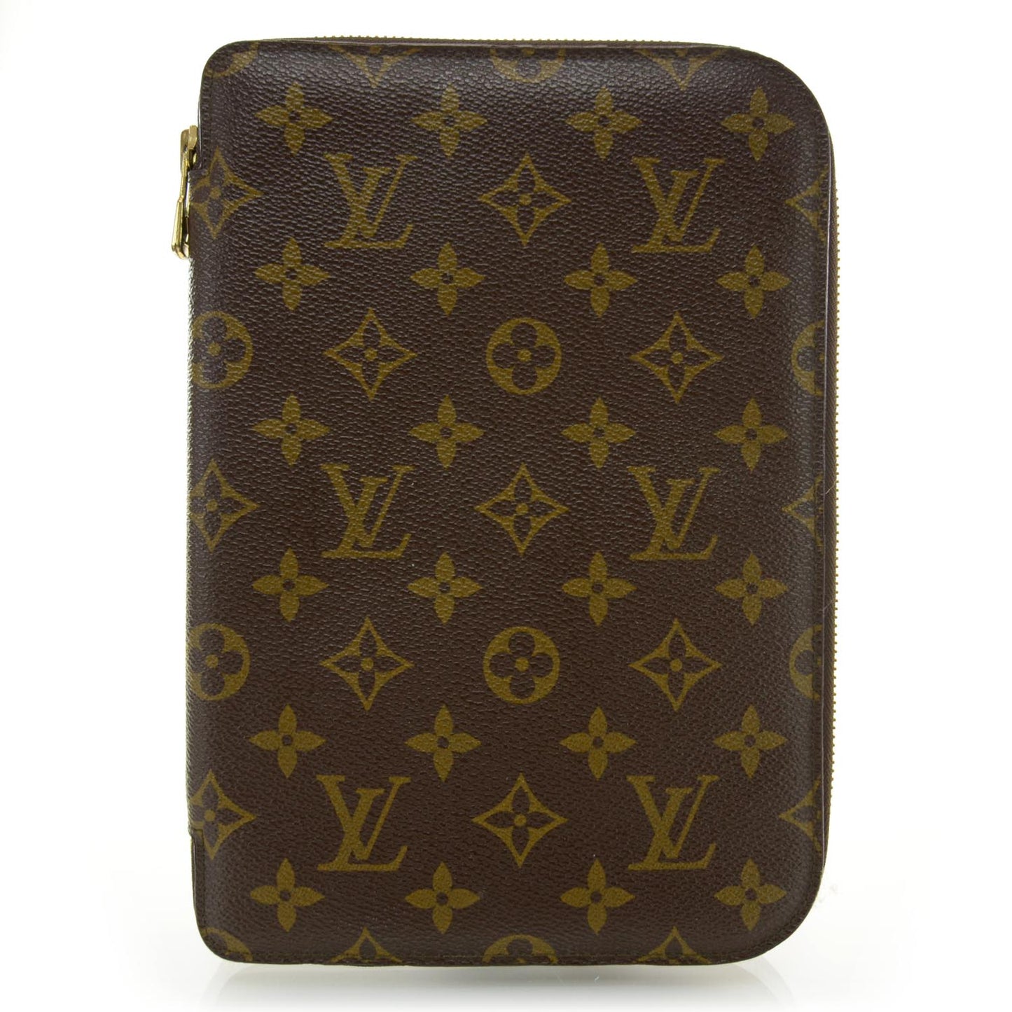 Monogram Vintage Zippy Agenda Cover