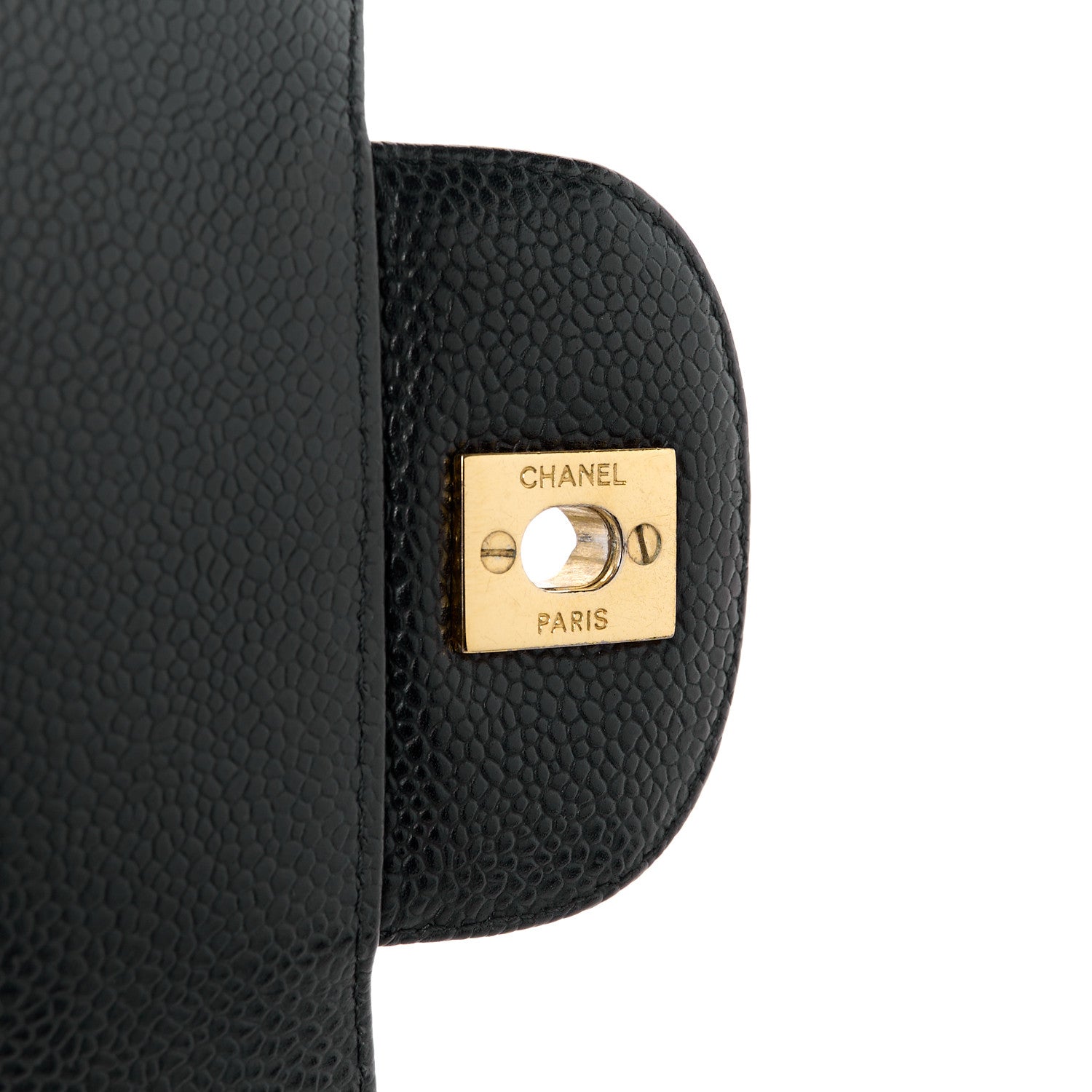 Chanel Caviar Quilted Jumbo Single Flap Black 7 of 11