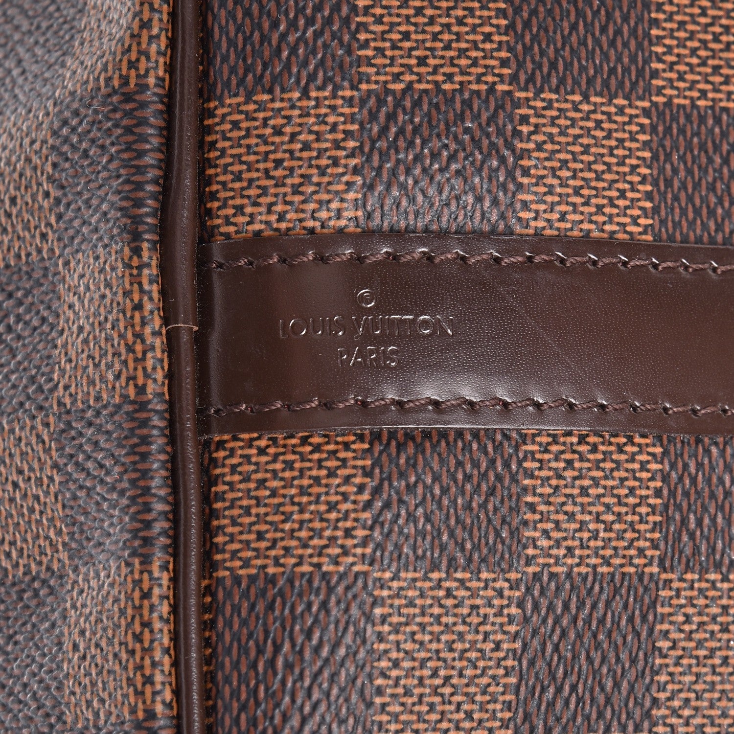 Louis Vuitton Damier Ebene Speedy Bandouliere 30 6 of 8