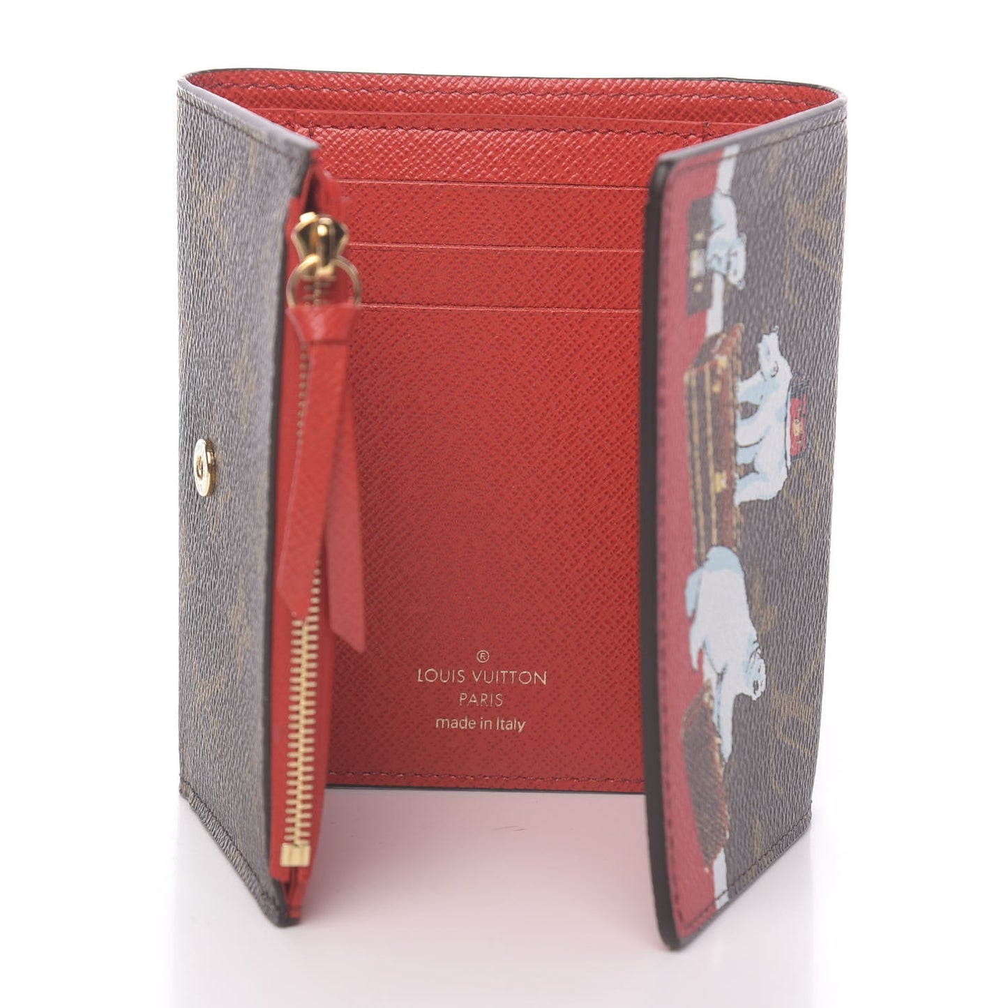 Monogram 2017 Christmas Animation Victorine Wallet