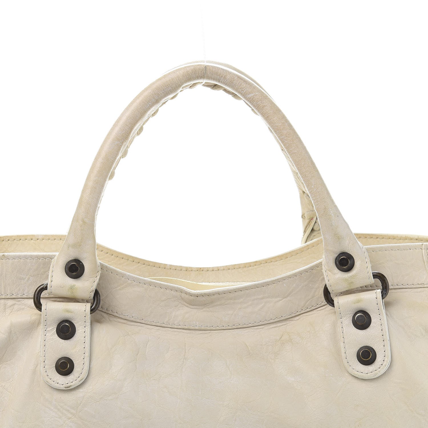 Balenciaga Agneau Classic Hardware City White 14 of 16