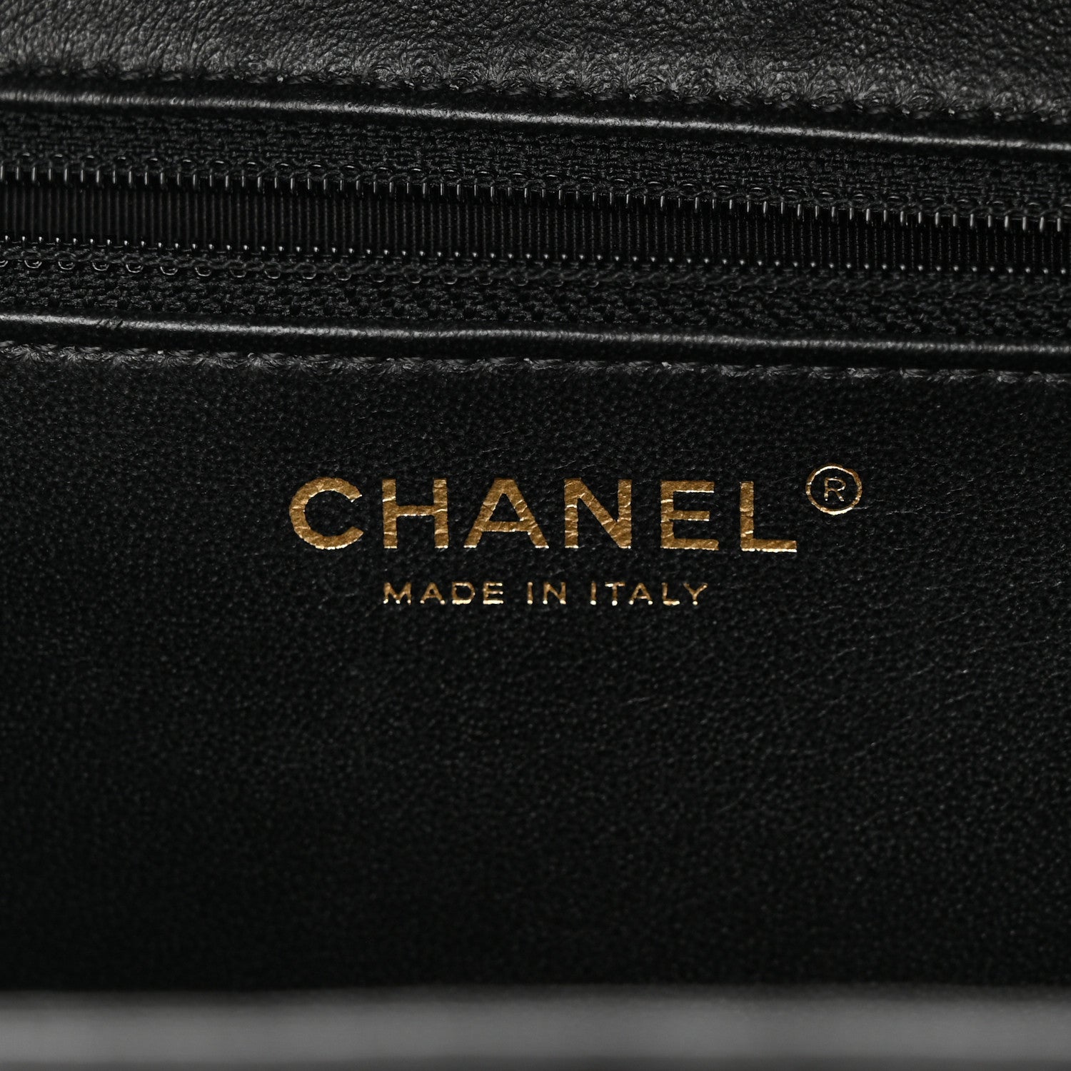 Chanel Caviar Quilted Large CC Filigree Vanity Case Beige Black 6 of 14