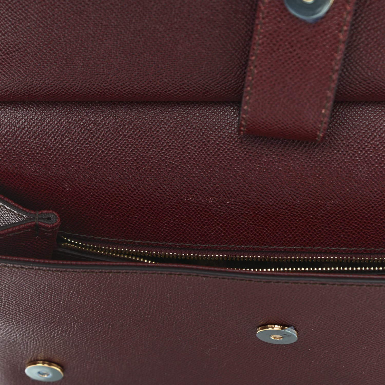 Dolce & Gabbana Dauphine Large Miss Sicily Satchel Burgundy 10 of 12