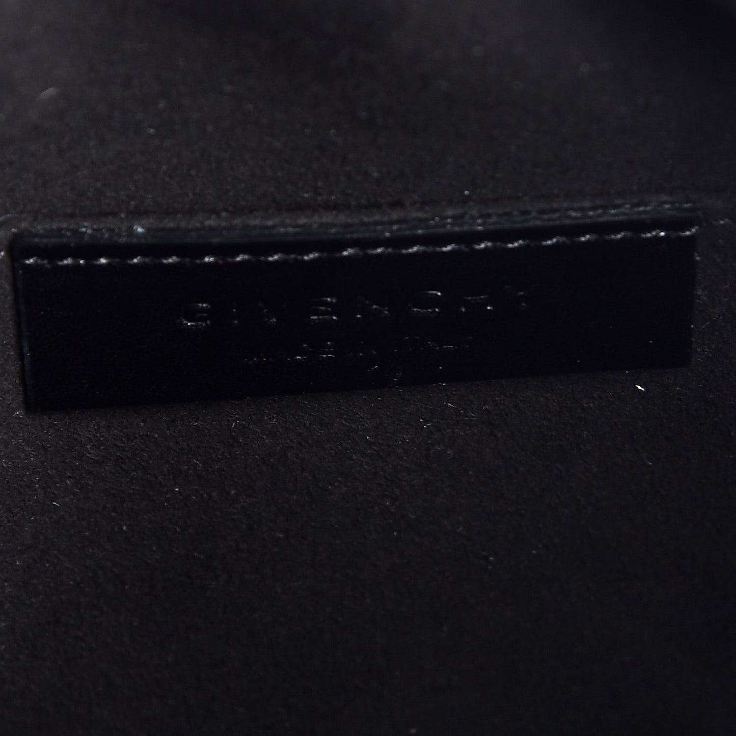 Calfskin Star Micro Lucrezia Black Silver