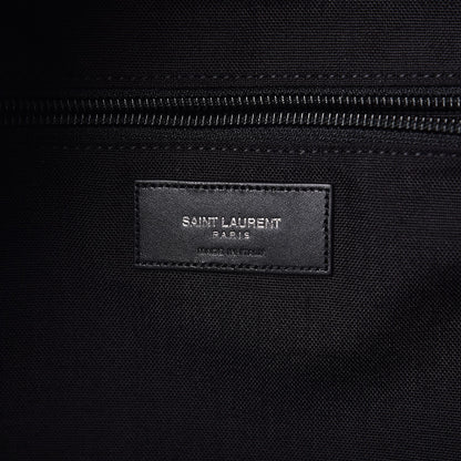 Saint Laurent Metallic Buffalo Star Hunting Backpack Silver Black 6 of 8
