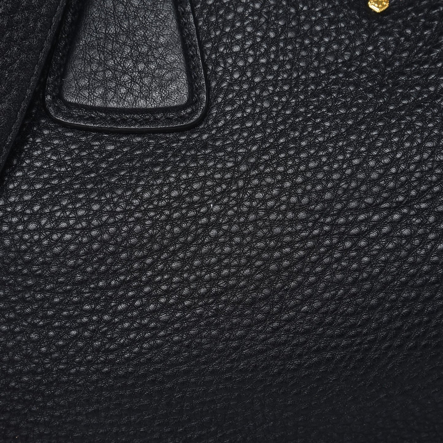 Vitello Daino Tote Nero Black
