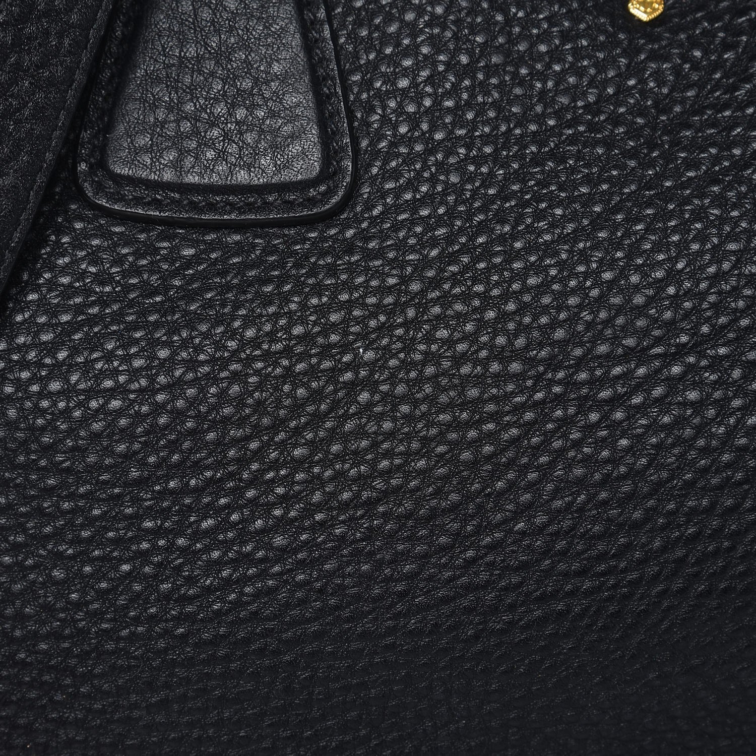 Prada Vitello Daino Tote Nero Black 11 of 12
