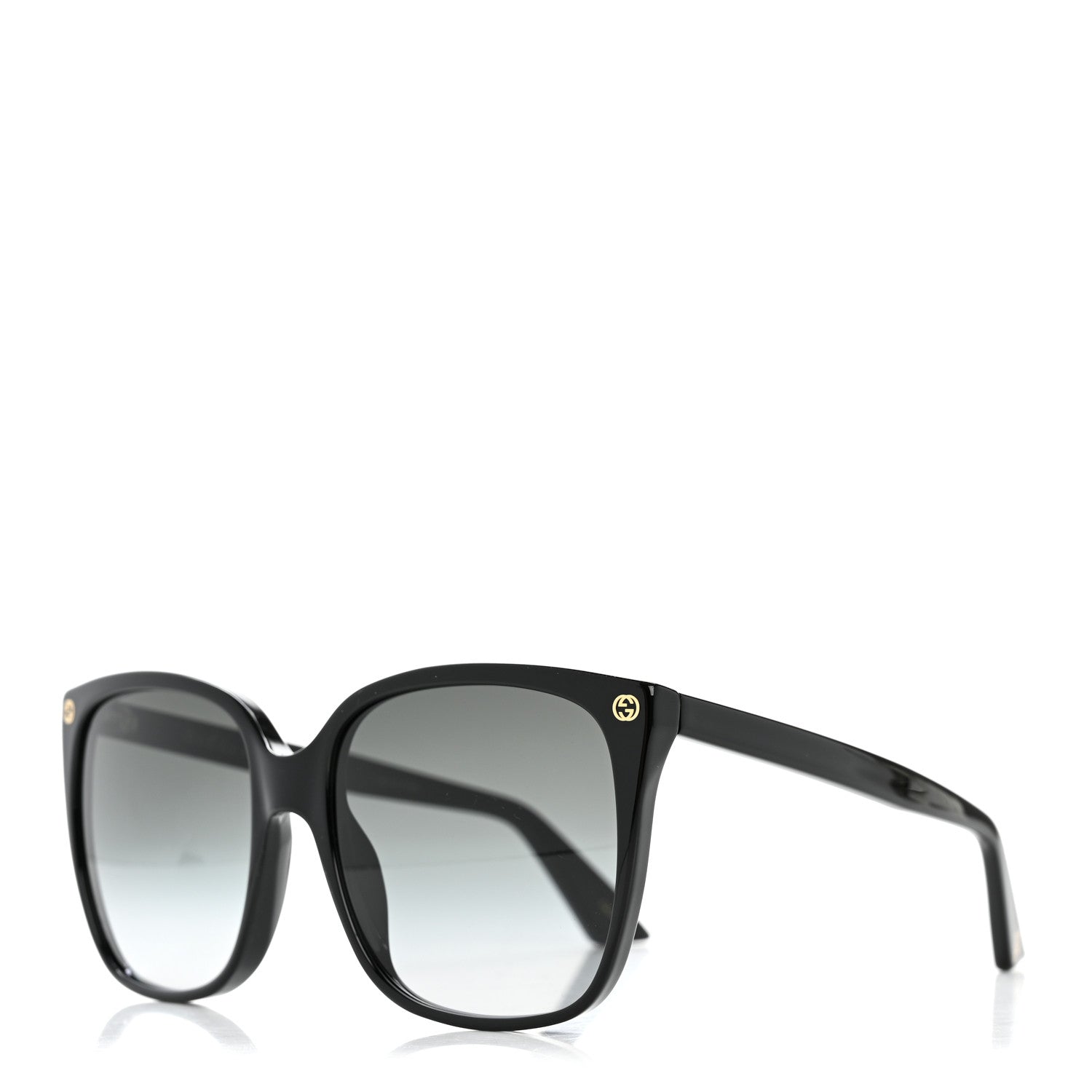 Gucci Acetate GG Sunglasses GG0022S Black 1 of 8