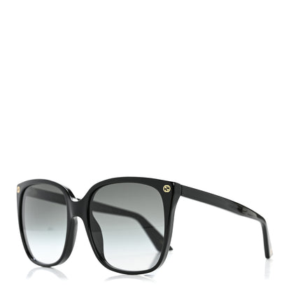 Gucci Acetate GG Sunglasses GG0022S Black 1 of 8