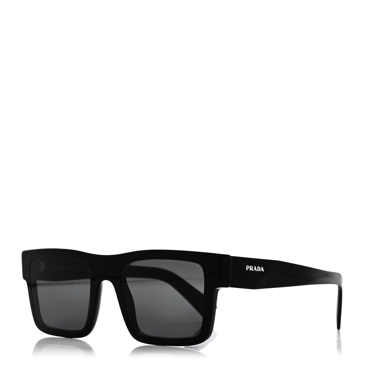 Prada Acetate Symbole SPR 19W Sunglasses Black 1 of 7
