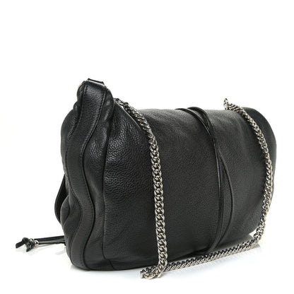 Gucci Calfskin Large Jungle Shoulder Bag Black 2 of 10