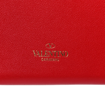 Valentino Garavani Calfskin Rockstud Phone Holder Red 6 of 10