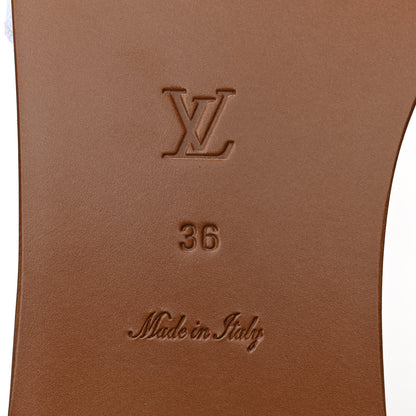 Louis Vuitton Monogram Escale Lock It Flat Mule 36 Pastel 6 of 9