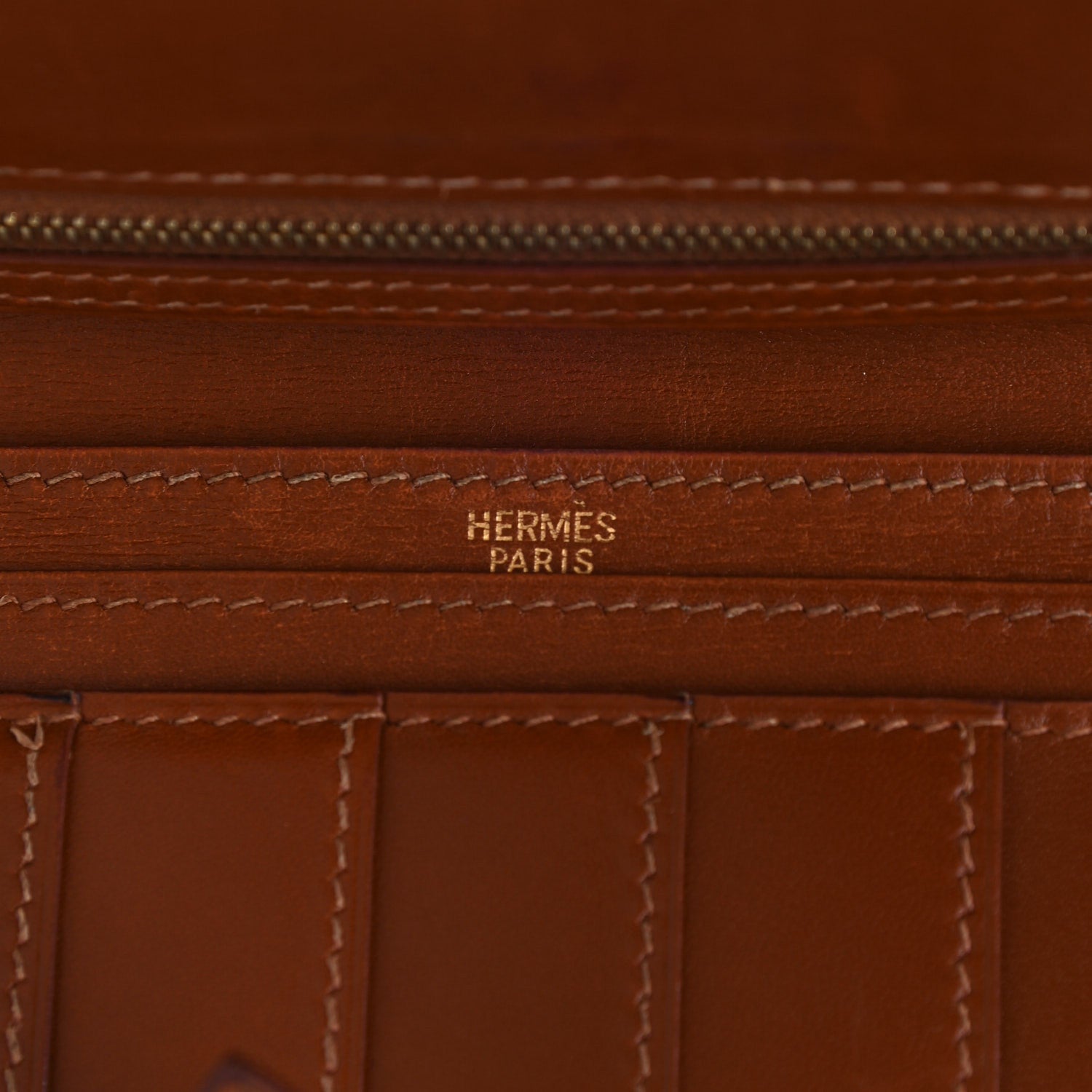 Hermes Box Bearn Wallet Noisette 6 of 16