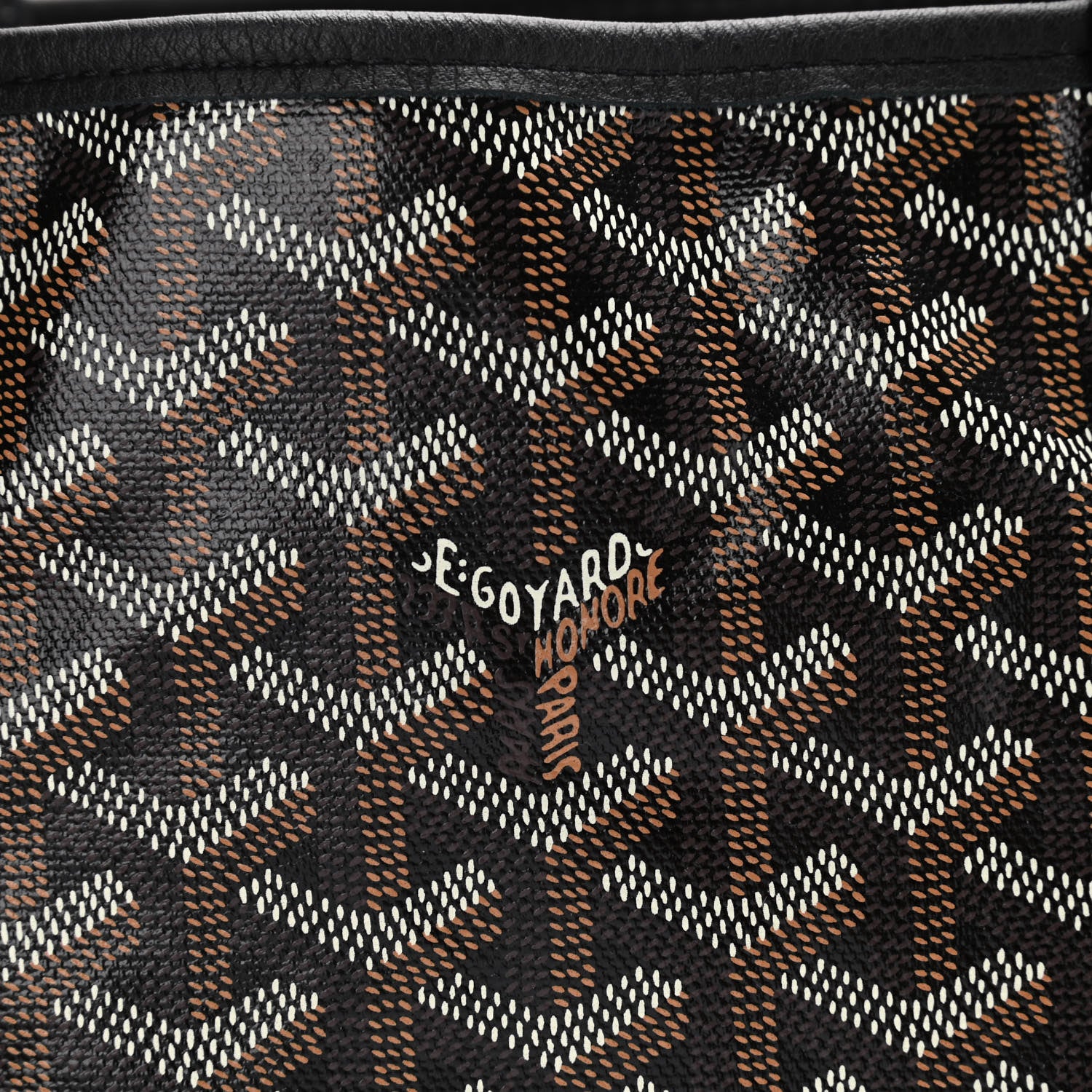Goyard Goyardine Reversible Mini Anjou Black 10 of 14
