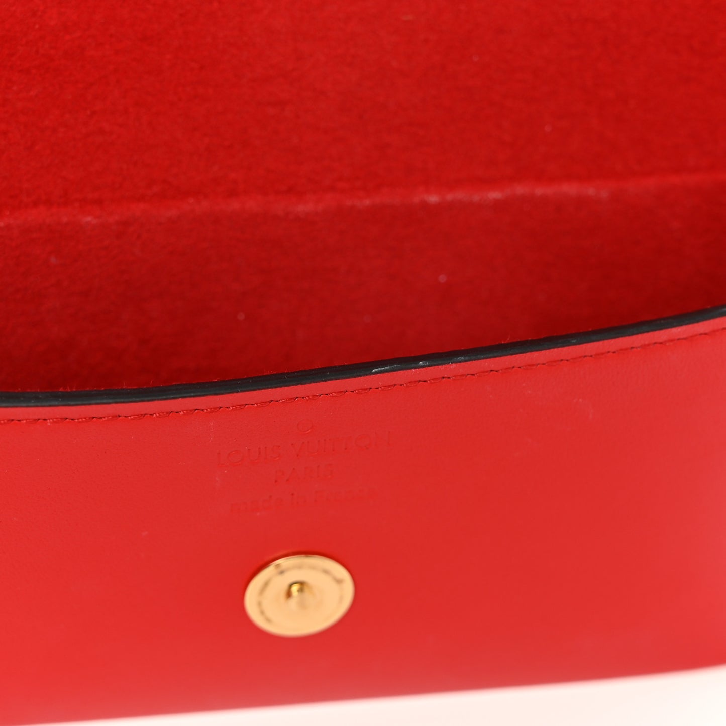 Monogram Woody Sunglass Case Rouge